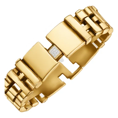 Golden cartier bracelat sticker