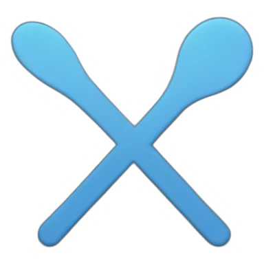 Bule check mark  sticker