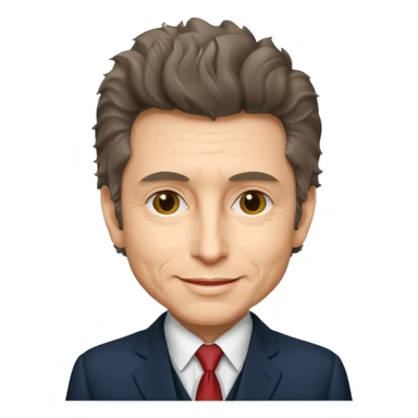 Bob Dylan as President of the United States sticker