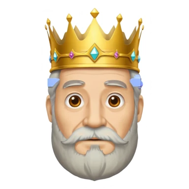 Make it based off a king make it based off the king , but make it an old man sticker