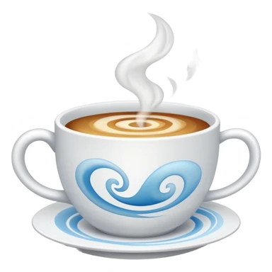 Steam from Hot Cup sticker