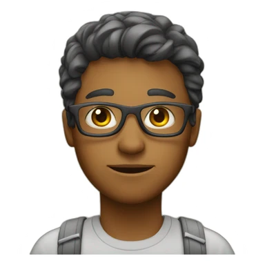 Hard worker student sticker