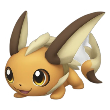 Evoli pokemon sticker