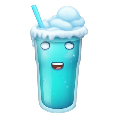 Slushy sticker