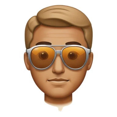 Guy with shades on sticker