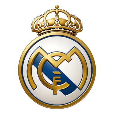 Logo  real Madrid  sticker