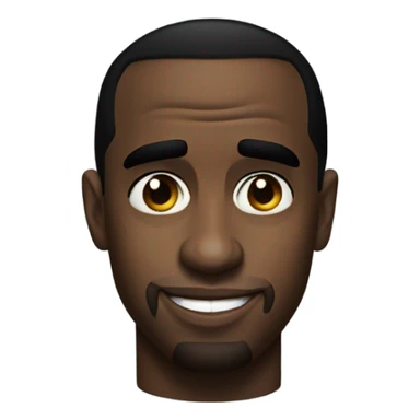 P diddy smirk sticker