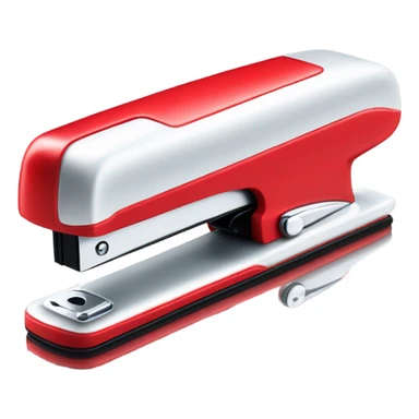 Red stapler sticker