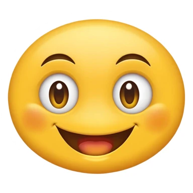 
"Émoji jaune qui rit avec un sourire tordu, yeux remplis de larmes, expression de rire désespéré, entre folie et tristesse. Style simple, mais émotion forte. sticker