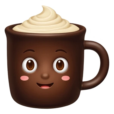 Cioccolata calda aestetich sticker