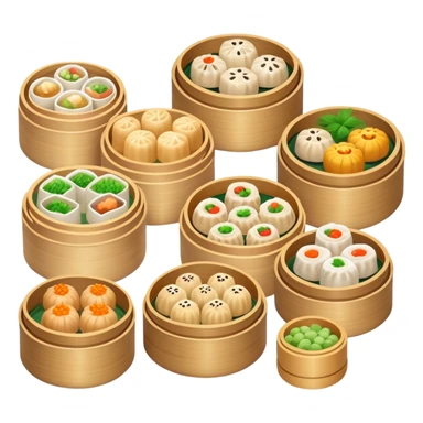 Chinese dim sum sticker