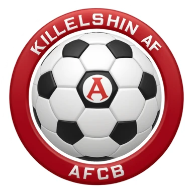 Killeshin AFC club logo available at www.killeshinfc.ie sticker