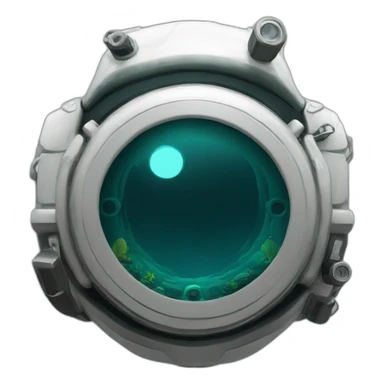 Subnautica peeper sticker