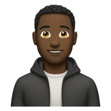 Black man were sticker