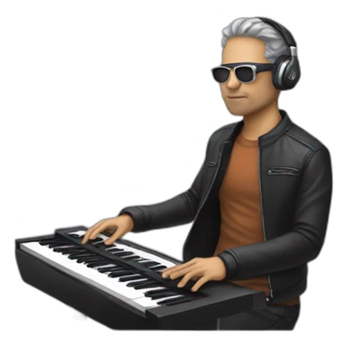 synth player sticker