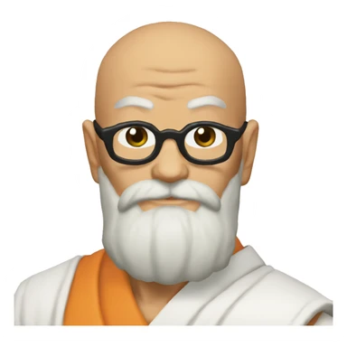 Master Roshi text sticker