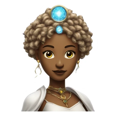 Technomancy Goddess is a mystical being who controls both magic and technology. She can cast spells on technological networks. Her powers blend the ancient art of magic with advanced cybernetics and technology. She can command machines sticker