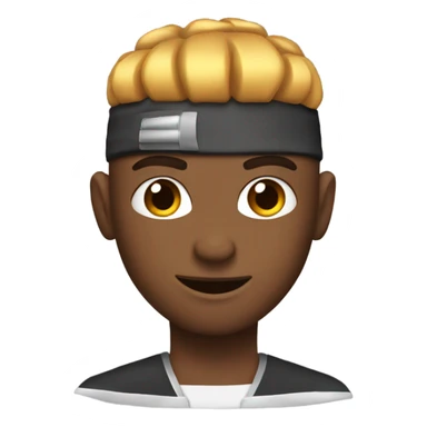 Ninja getting a low taper fade haircut sticker