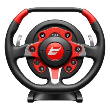 Volant de formule 1 rectangulaire  sticker