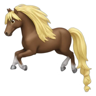 Cheval volant sticker