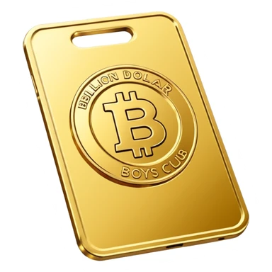 BBC Billion Dollar Boys club pass sticker