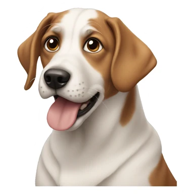 A dog confused  sticker