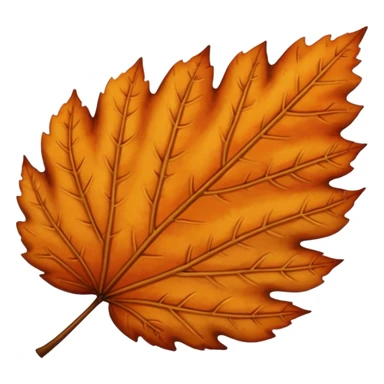 create single dryleaf emojis with different moods sticker
