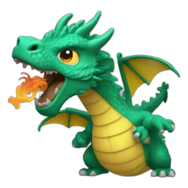 Un Dragon-cyclone sticker