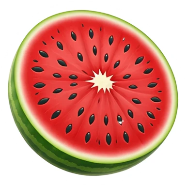 half watermelon sticker