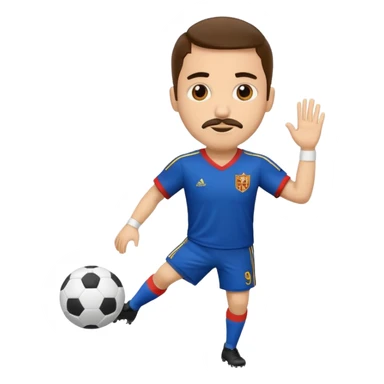 Give me a football playerGive me a Spanish football player sticker