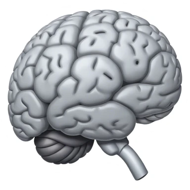 Big brain sticker