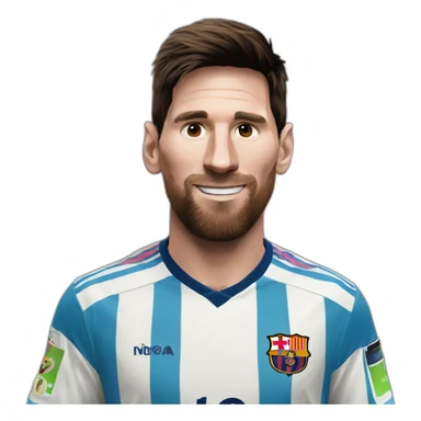 Messi nain sticker