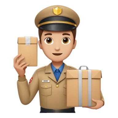 Delivery Courier sticker