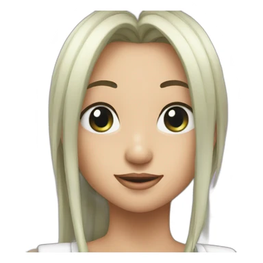 Miki loves Alara sticker