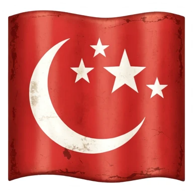 Ottoman Empire Flag sticker