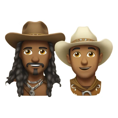 sheesh with cowboy h sticker