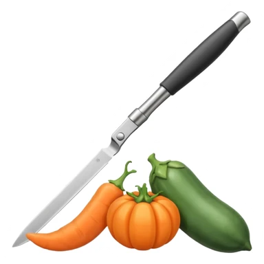 Vegetable peeler  sticker