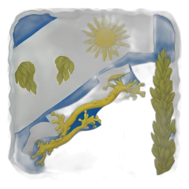 azores flag square sticker