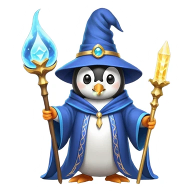 Un piguino echisero sticker