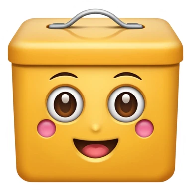 Розовая коробка  sticker