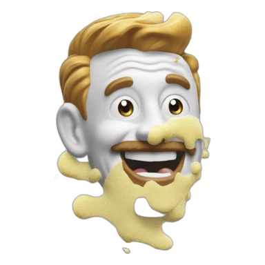 Chuckle Brother toothpaste advert covered in paste paste everywhere sticker