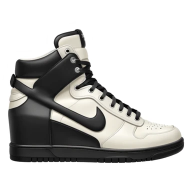 rick owens milk dunk all white, no black sticker