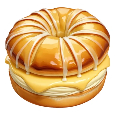 Vanilla bean custard danish  sticker