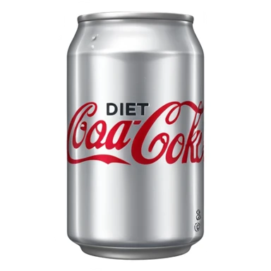 Diet coke can empji small sticker
