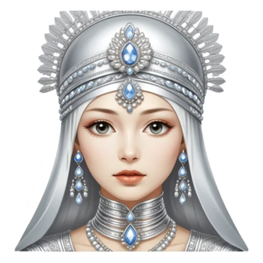 sorayama imperial russia kokoshnik sticker