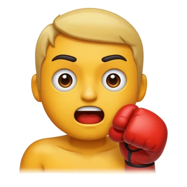 Getting Punched in the face sticker