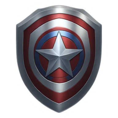 captian america sheild sticker