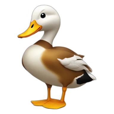 Canard qui danse la macarena sticker