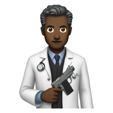 Doctor who with guns sticker