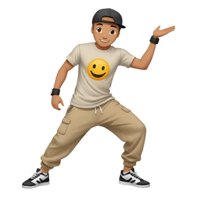 breakdance dancer sticker